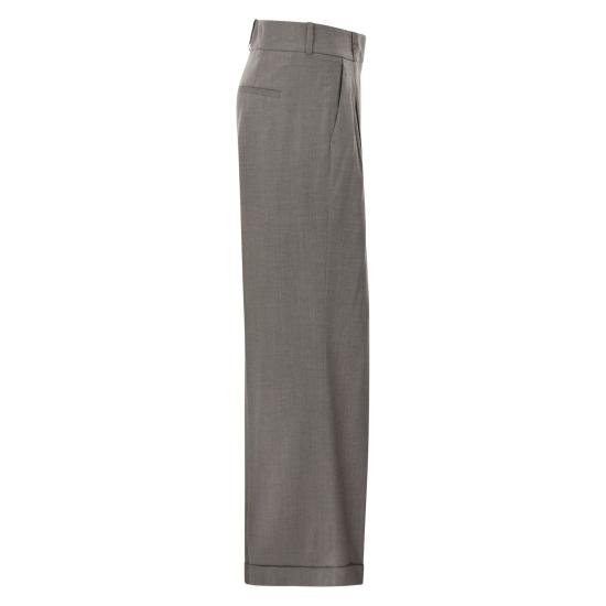 26FW 페세리코 스트레이트 팬츠 A04798 DARK GREY - PESERICO