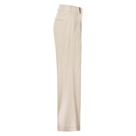 26FW 페세리코 스트레이트 팬츠 A04798 LIGHT BEIGE - PESERICO