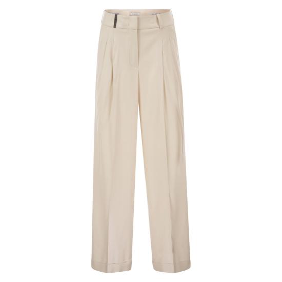 26FW 페세리코 스트레이트 팬츠 A04798 LIGHT BEIGE