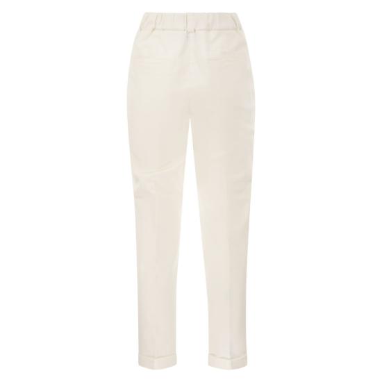 26FW 페세리코 스트레이트 팬츠 A04680T3 WHITE - PESERICO