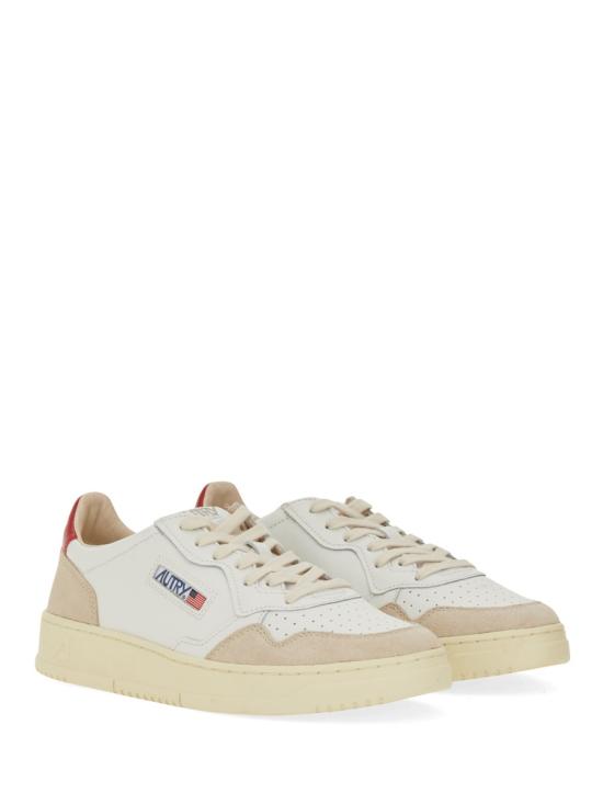 26FW 오트리 메달리스트 로우 스니커즈 AULM LS43 WHITE - AUTRY