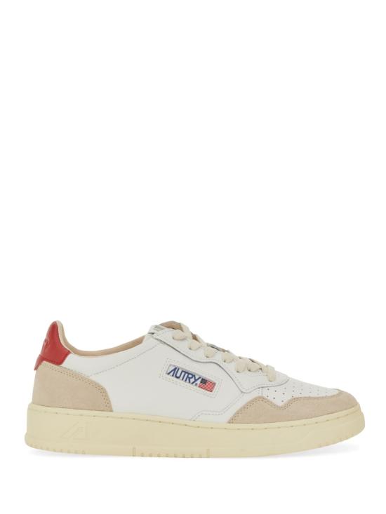 26FW 오트리 메달리스트 로우 스니커즈 AULM LS43 WHITE