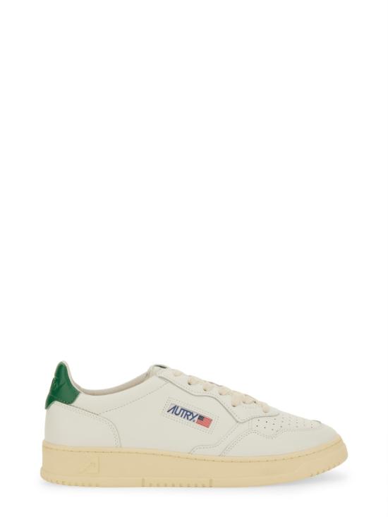 26FW 오트리 메달리스트 로우 스니커즈 AULM LL20 WHITE - AUTRY
