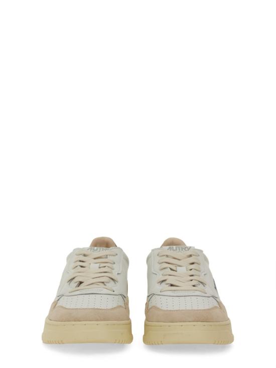 26FW 오트리 메달리스트 로우 스니커즈 AULM LS28 WHITE - AUTRY