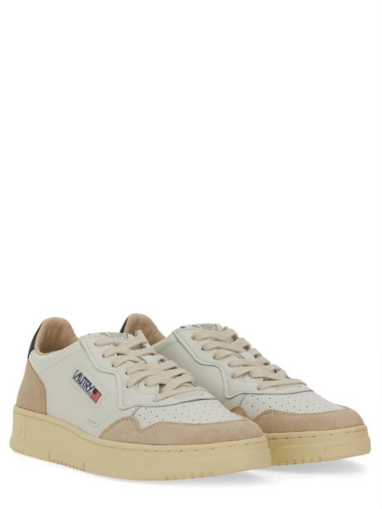 26FW 오트리 메달리스트 로우 스니커즈 AULM LS28 WHITE - AUTRY