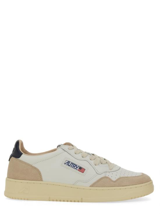 26FW 오트리 메달리스트 로우 스니커즈 AULM LS28 WHITE - AUTRY