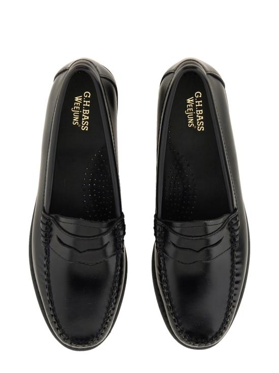 26FW 지에이치 바스앤코 로퍼 BA41010 000 BLACK - G.H. BASS & CO.