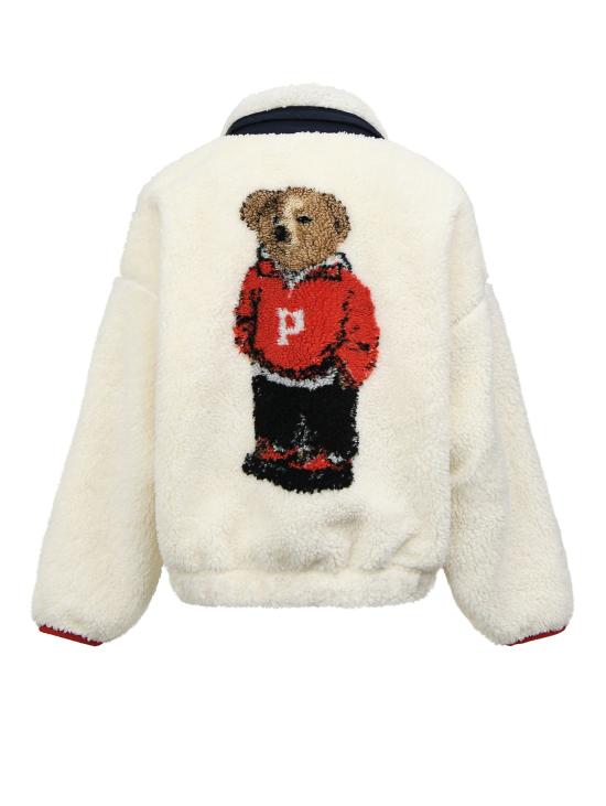 26FW 랄프 로렌 터틀넥 펠로 알토와 리카모 폴로 베어 비앙코를 쌓아보세요 - RALPH LAUREN
