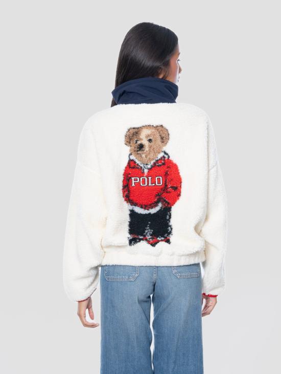 26FW 랄프 로렌 터틀넥 펠로 알토와 리카모 폴로 베어 비앙코를 쌓아보세요 - RALPH LAUREN