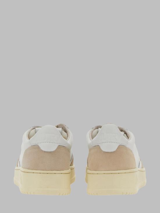26FW 오트리 메달리스트 로우 레더 스니커즈 AULW LS33 WHITE