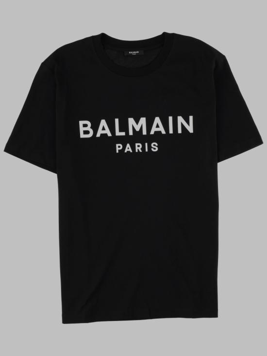 26FW 발망 반팔 티셔츠 GH1EG000BD45 EAB BLACK - BALMAIN