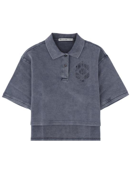 26SS 알렉산더 왕 폴로 티셔츠 1CC2261230 421B Blue