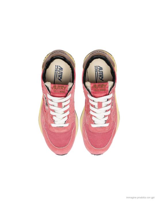 26FW 오트리 릴윈드 스니커즈 WWLW GQ03 STRAWBERRY SUGAR COCONUT DOM - AUTRY