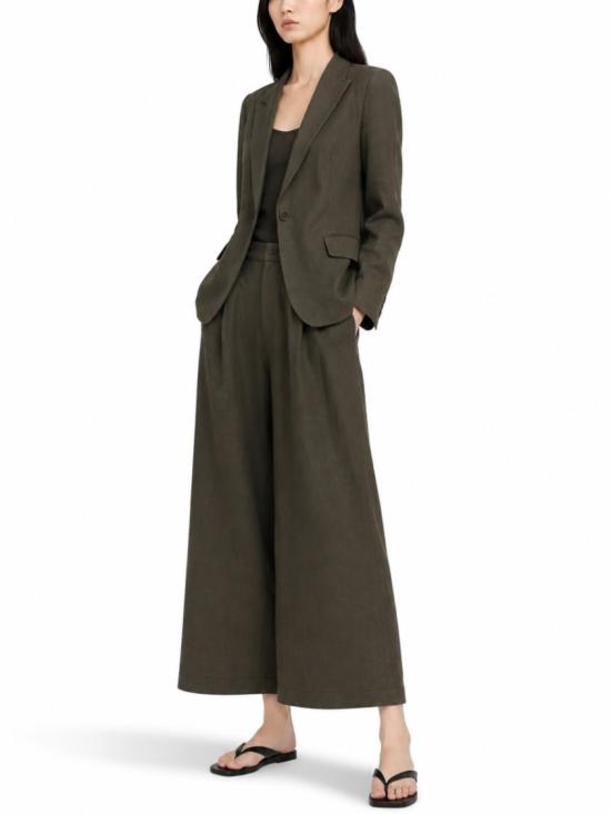 26SS 우마 왕 수트 자켓 UW6007 UW890 Green - UMA WANG
