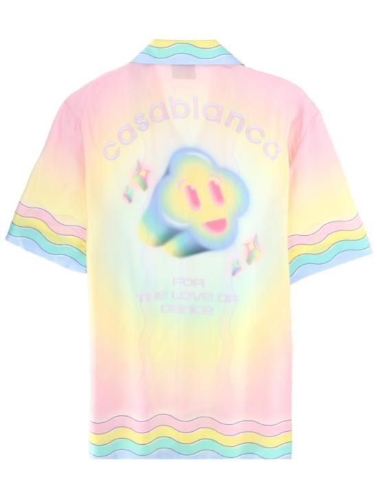 26SS 카사블랑카 반팔 셔츠 M SP26 SH 003 03FORTHELOVEOFDANCE Multicolor - CASABLANCA