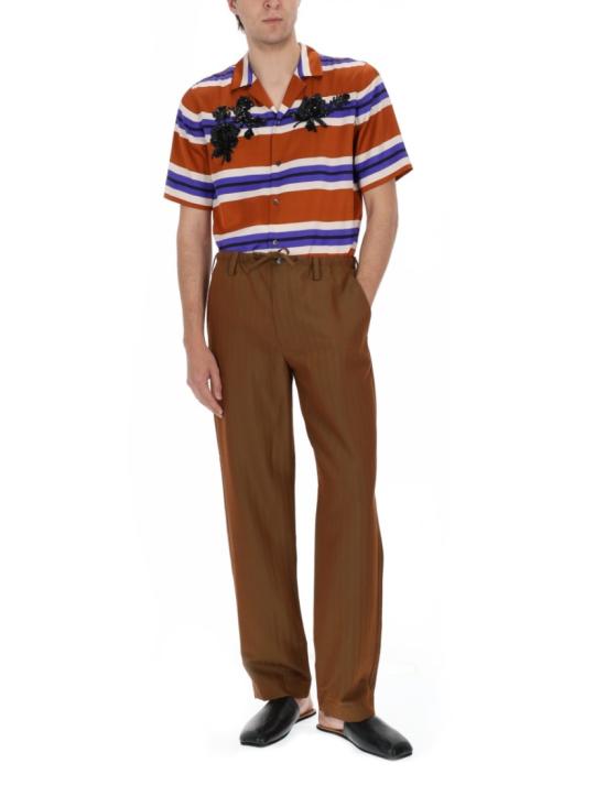 26SS 드리스 반 노튼 스트레이트 팬츠 020906 3121712 Brown - DRIES VAN NOTEN