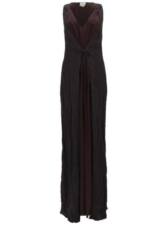26SS 알리지 롱 원피스 116334 P6204CHOCO Brown