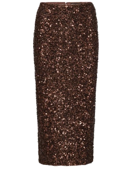 26SS 로테이트 바이 크리스텐슨 롱 스커트 1148242910 BCR6092910 Brown