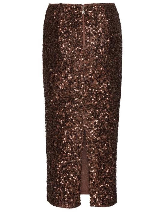 26SS 로테이트 바이 크리스텐슨 롱 스커트 1148242910 BCR6092910 Brown - ROTATE BY BIRGERCHRISTENSEN