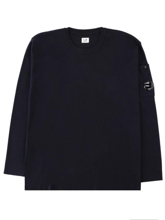 26SS 씨피 컴퍼니 코튼 씨 아일랜드 렌즈 스웨터 20CMKN097A 110560A888 Blue