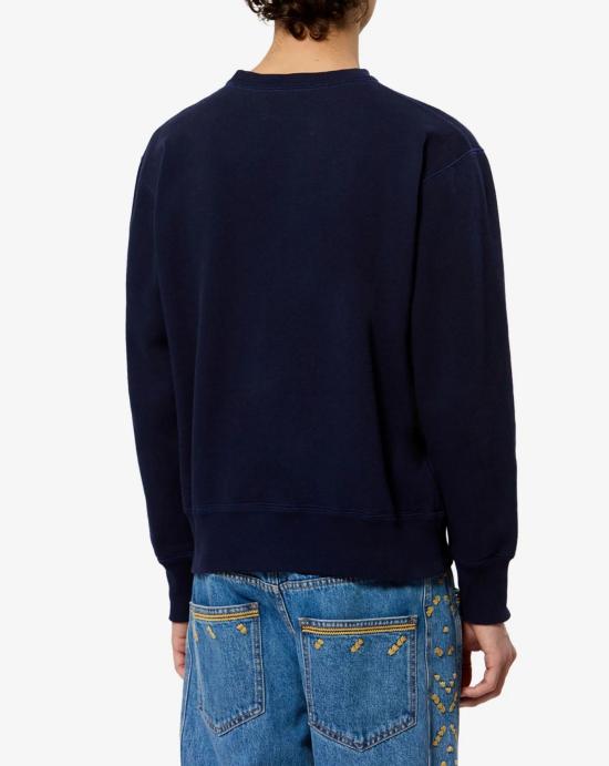  이자벨마랑 마이크 로고  스웨트 셔츠 SW0030HA D1M05H30NA Navy - ISABEL MARANT