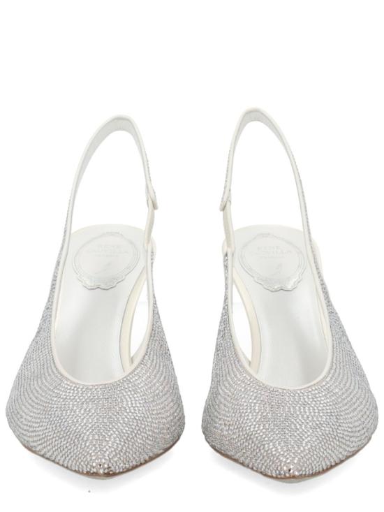 26SS 르네 카오빌라 힐/펌프스 C12648 080CRINV155 Silver - RENE CAOVILLA