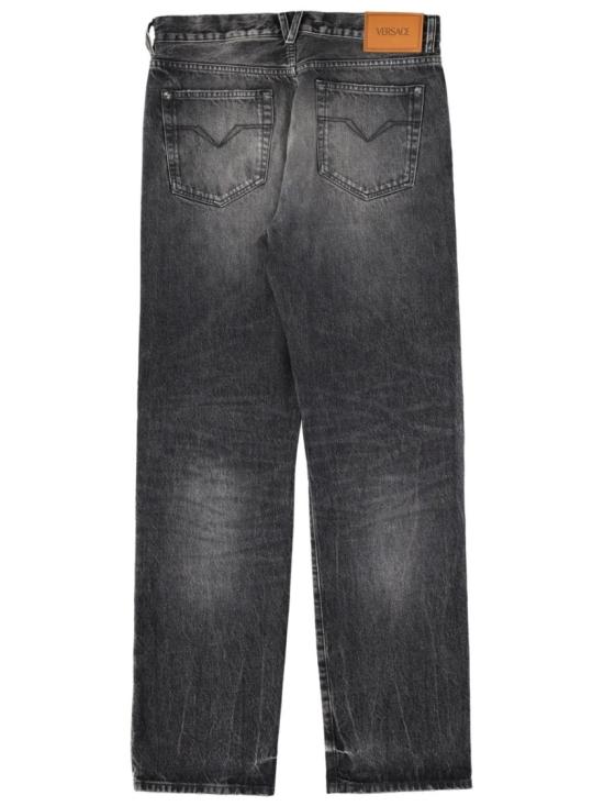 26SS 베르사체 데님 팬츠 1017775 1A160531D980 Black - VERSACE