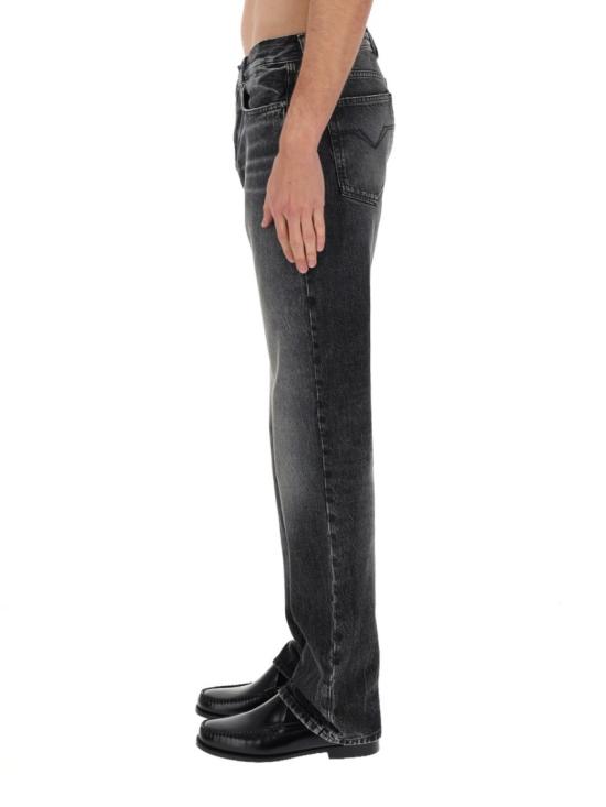 26SS 베르사체 데님 팬츠 1017775 1A160531D980 Black - VERSACE