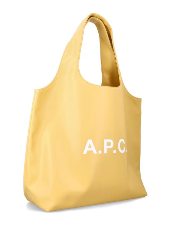 26SS 아페쎄 나논 로고 토트백 M61565PUAATDAR Yellow - A.P.C.