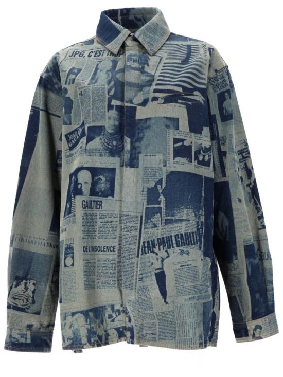 26SS 장 폴 고티에 셔츠 ST045 D0275568 Blue