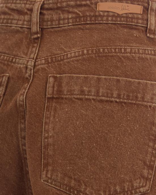 26SS 세순 스트레이트 팬츠 2403760 BROWN - SESSUN