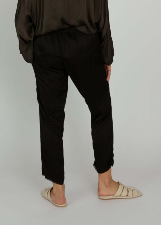  Jaga 크롭 팬츠 Voyage 팬츠 블랙 - OTHER BRANDS