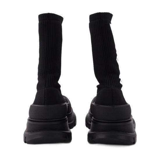  알렉산더 맥퀸 부츠 삭스  블랙 - ALEXANDER MCQUEEN