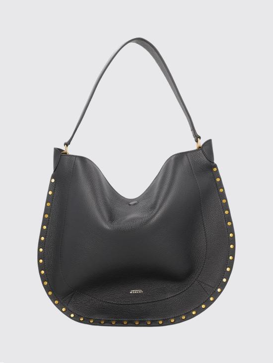 26SS 이자벨마랑 OSKAN 오스칸 문 숄더백 PP0200FAC3C22M 01BK Black