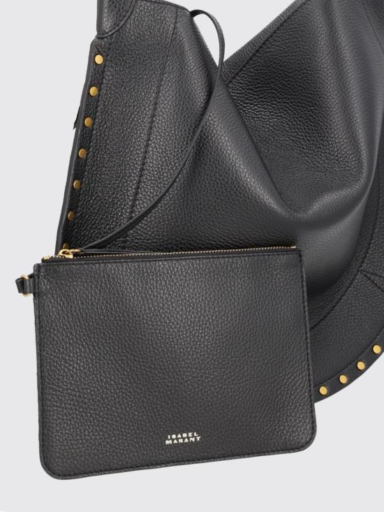 26SS 이자벨마랑 OSKAN 오스칸 문 숄더백 PP0200FAC3C22M 01BK Black - ISABEL MARANT