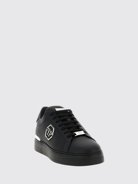 26FW 필립 플레인 스니커즈 FABSUSC0379PLE075N 0202 Black 1 - PHILIPP PLEIN
