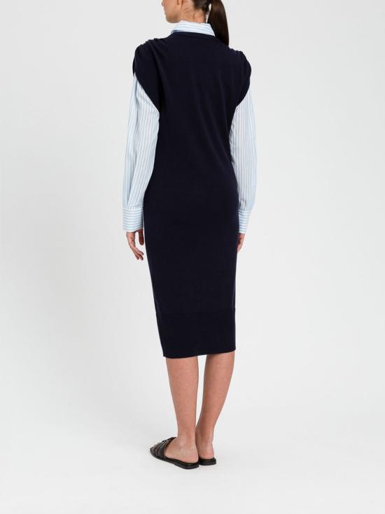 26SS 트윈셋 미디 원피스 261TE3011 13172 Blue - TWINSET