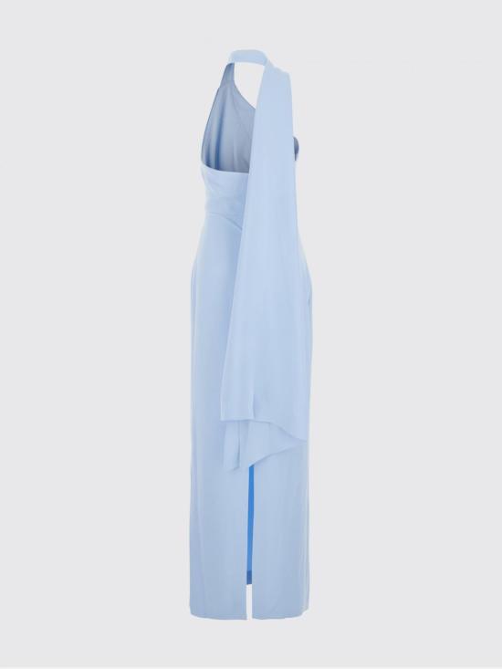 26SS 솔러스런던 롱 원피스 OS38011 ICEBLUE Gnawed Blue - SOLACE LONDON