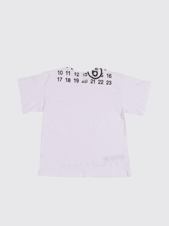 26SS [키즈] MM6 메종마르지엘라 티셔츠 M60986KMM02Y M6100 White
