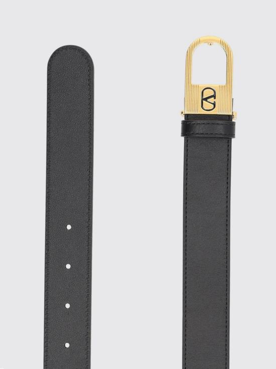 26SS 발렌티노 가라바니 가죽 벨트 8Y2T0ST8JAQ 0NO Black - VALENTINO GARAVANI