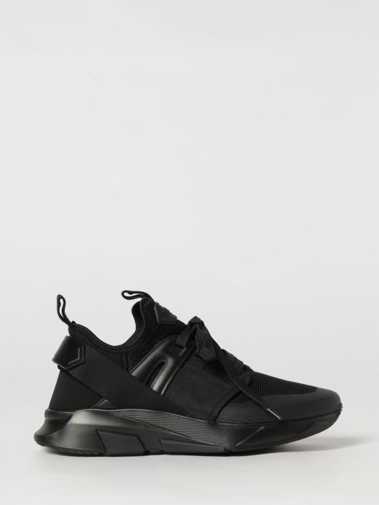 26SS 톰포드 JAGO 자고 네오프렌 스웨이드 스니커즈 J1100TOF001N3N N01 Black