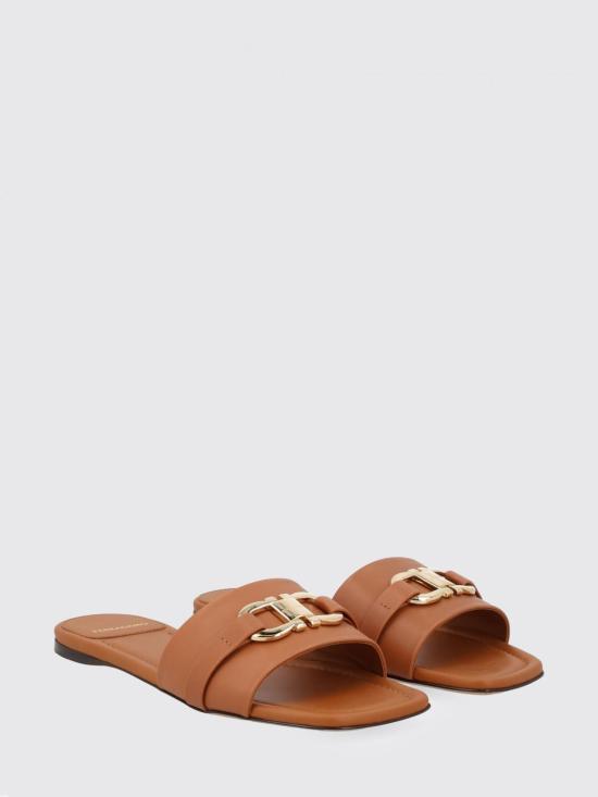 26SS 살바토레 페라가모 힐/펌프스 769637 01G997 CUOIO Leather - SALVATORE FERRAGAMO