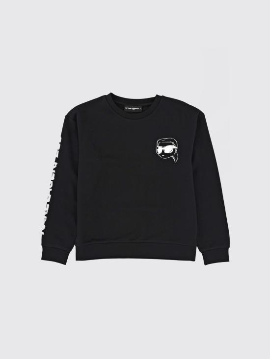 26SS [키즈] 칼라거펠트 풀오버 Z31088 09B Black