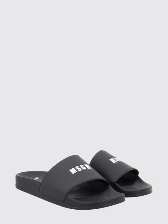 26SS 엠에스지엠 샌들 4040MS208864 99 Black - MSGM