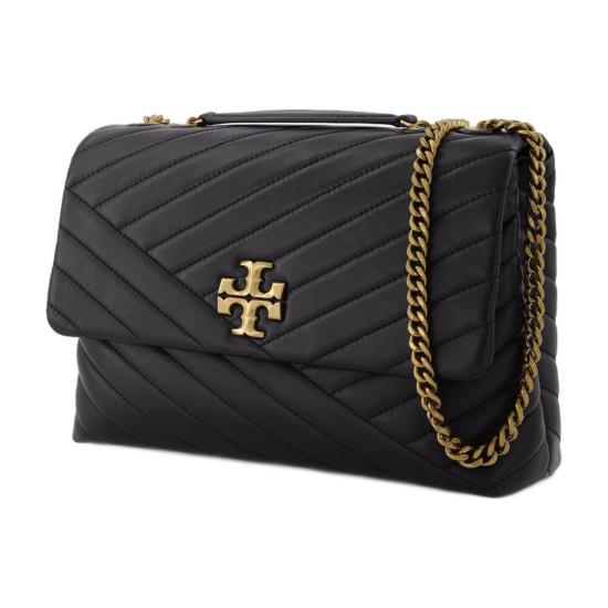  토리버치 크로스백 키라 쉐브론 컨버터블 숄더백 블랙 - TORY BURCH