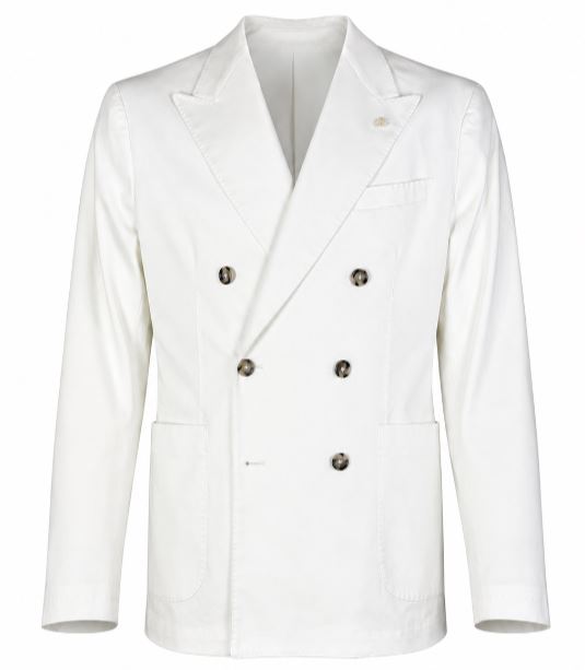 26SS 마뉴엘리츠 수트 자켓 4032G273826312302 White