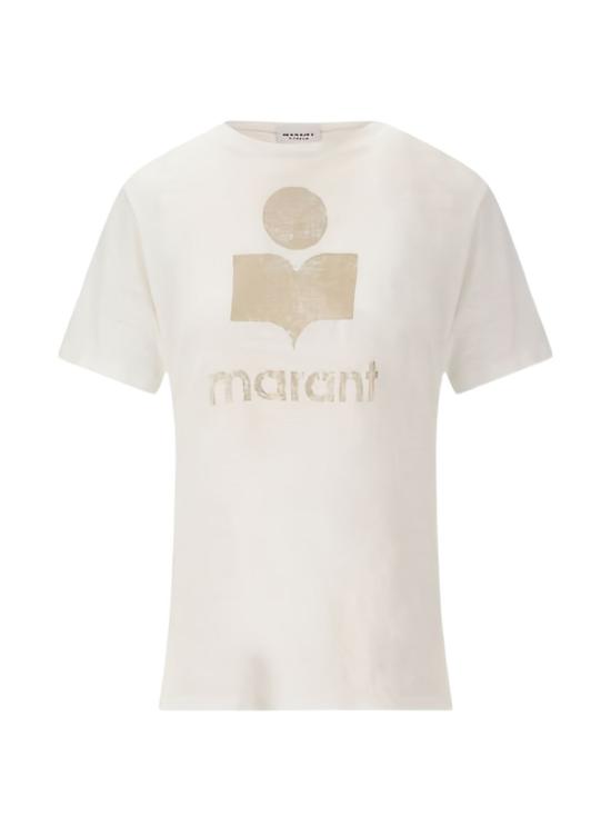 26SS 이자벨마랑 스웨터 24PTS0001FBA1N10EWHLG WHITE GOLD - ISABEL MARANT
