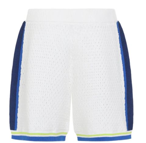 26SS 카사블랑카 숏팬츠 KW131101 WHITE BLUE - CASABLANCA