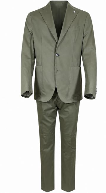 26SS 마뉴엘리츠 수트 세트 4032A372826312338 Olive green