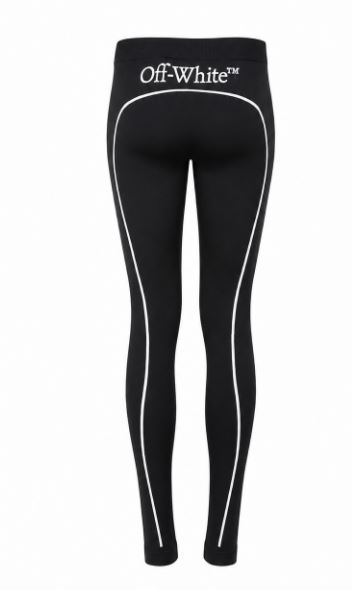 26SS 오프화이트 레깅스 OWVV01EC99NI0011001 BLACK WHITE - OFF WHITE
